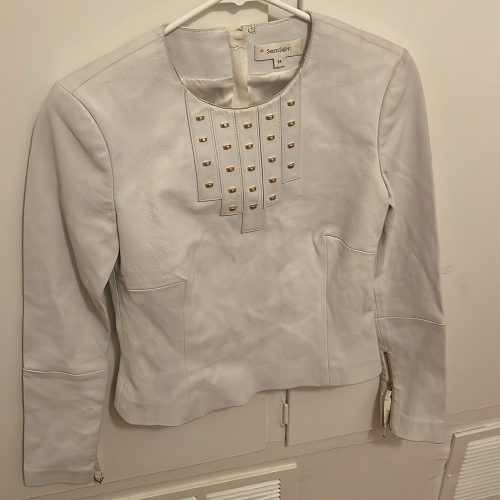SemSem Leather top